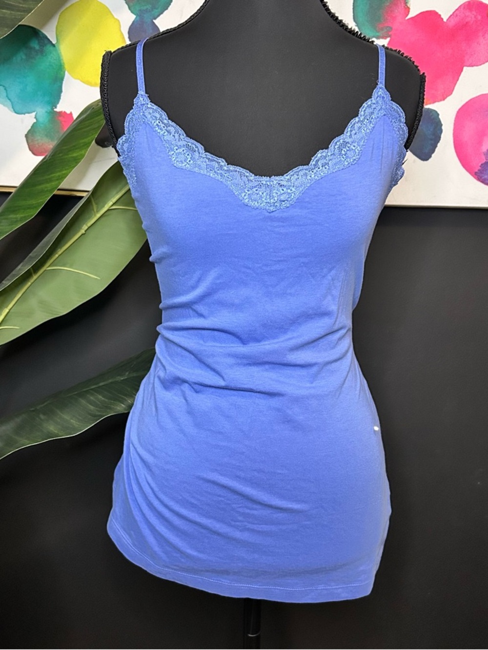 Old Navy Periwinkle Blue Stretch Camisole